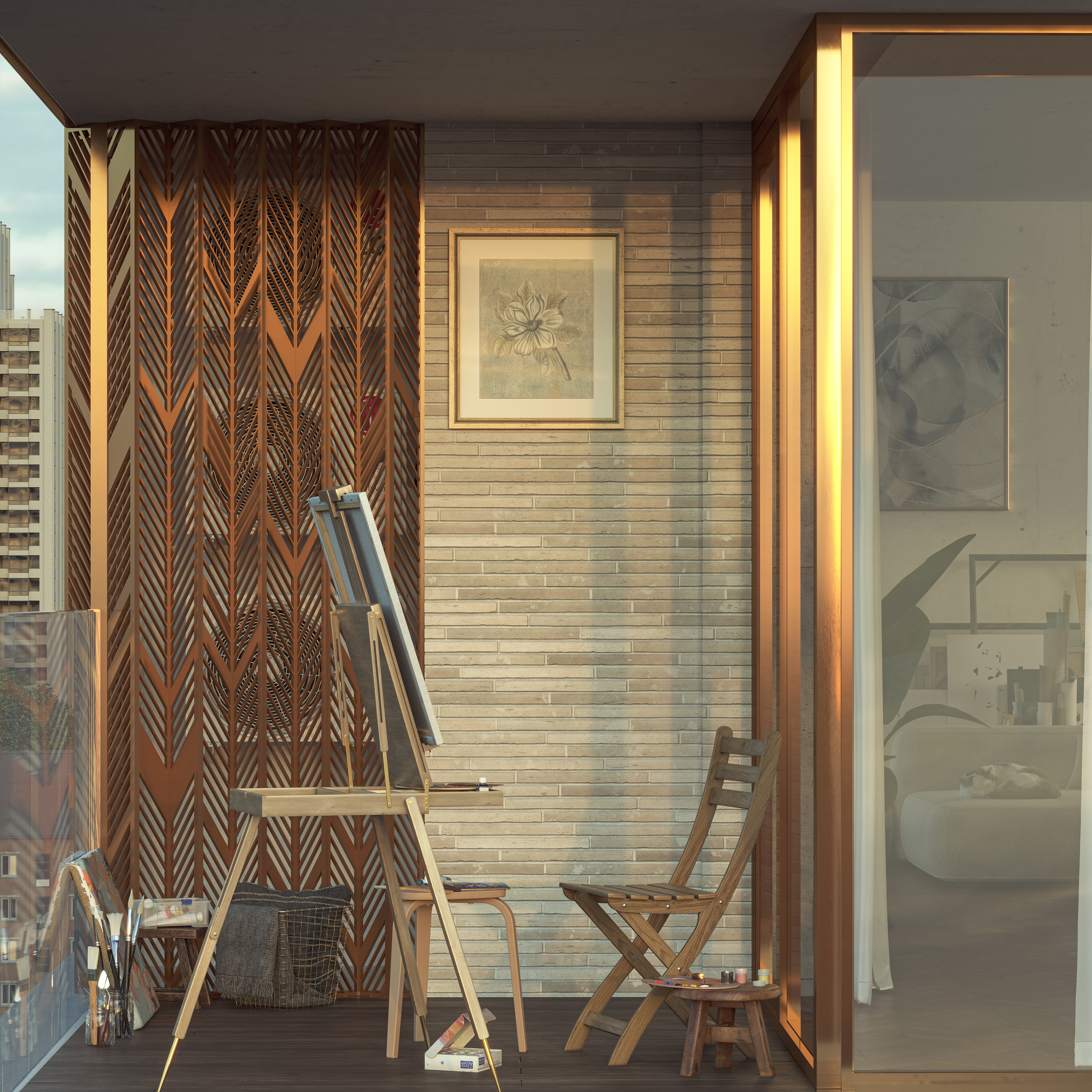 Террасы и лоджии
с видом на реку